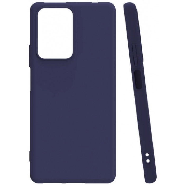 Xiaomi Mi 11T Pro Kılıf Silikon Mat Esnek Kamera Korumalı Biye Kapak - Lacivert