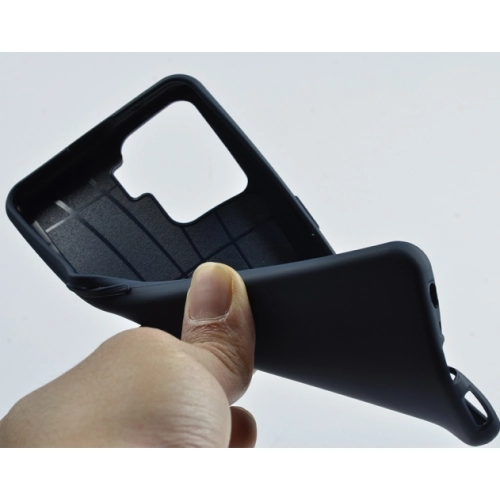 Xiaomi Mi 11T Pro Kılıf Silikon Mat Esnek Kamera Korumalı Biye Kapak - Siyah