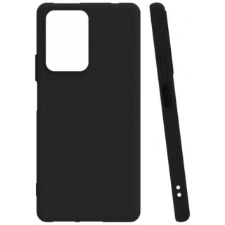 Xiaomi Mi 11T Pro Kılıf Silikon Mat Esnek Kamera Korumalı Biye Kapak - Siyah