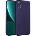 Xiaomi Mi 12 Lite Kılıf İnce Soft Mat Renkli Esnek Silikon Kapak - Lacivert