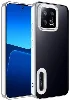 Xiaomi Mi 13 Kılıf Kamera Korumalı Silikon Logo Açık Omega Kapak - Gümüş
