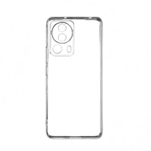 Xiaomi Mi 13 Lite Kılıf Kamera Korumalı Esnek Silikon Kapak - Şeffaf