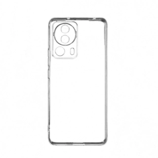 Xiaomi Mi 13 Lite Kılıf Kamera Korumalı Esnek Silikon Kapak - Şeffaf
