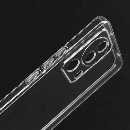 Xiaomi Mi 13 Lite Kılıf Kamera Lens Korumalı Esnek Süper Silikon 0.3mm - Şeffaf