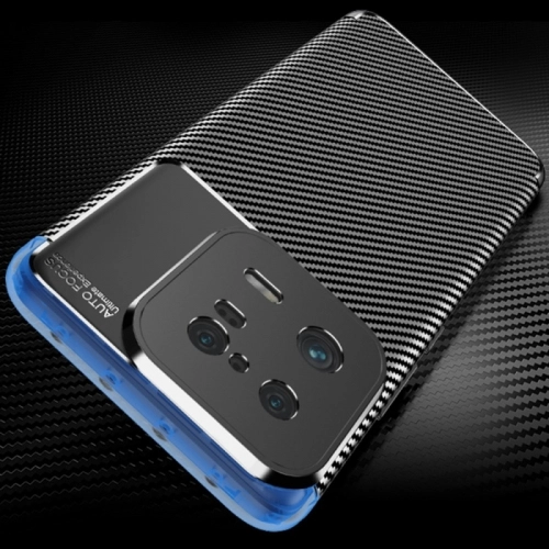 Xiaomi Mi 13 Pro Kılıf Silikon Parmak İzi Bırakmayan Karbon Soft Negro Kapak - Siyah