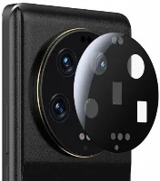 Xiaomi Mi 13 Ultra Kamera Lens 3D Koruyucu Cam  - Siyah