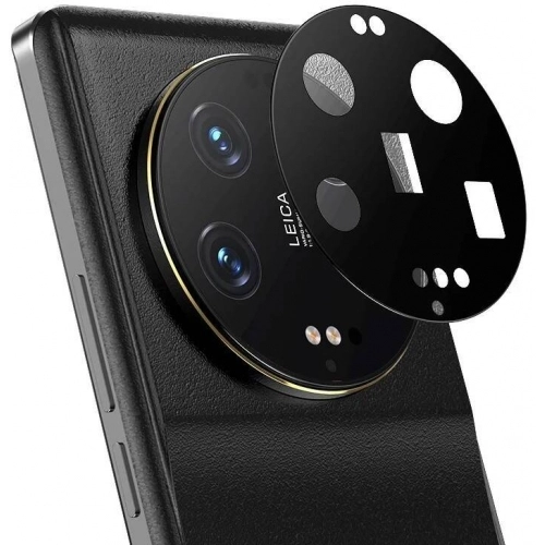 Xiaomi Mi 13 Ultra Kamera Lens 3D Koruyucu Cam - Siyah