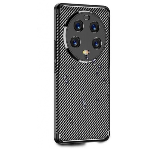 Xiaomi Mi 13 Ultra Kılıf Silikon Parmak İzi Bırakmayan Karbon Soft Negro Kapak - Lacivert