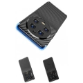 Xiaomi Mi 13 Ultra Kılıf Silikon Parmak İzi Bırakmayan Karbon Soft Negro Kapak - Siyah