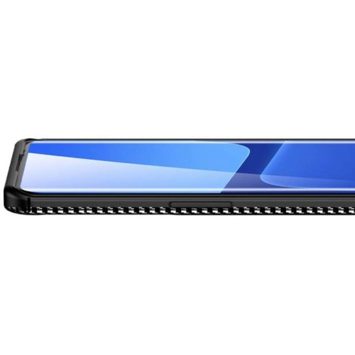 Xiaomi Mi 13 Ultra Kılıf Silikon Parmak İzi Bırakmayan Karbon Soft Negro Kapak - Siyah