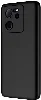 Xiaomi Mi 13T Kılıf İçi Kadife Mat Mara Lansman Silikon Kapak  - Siyah