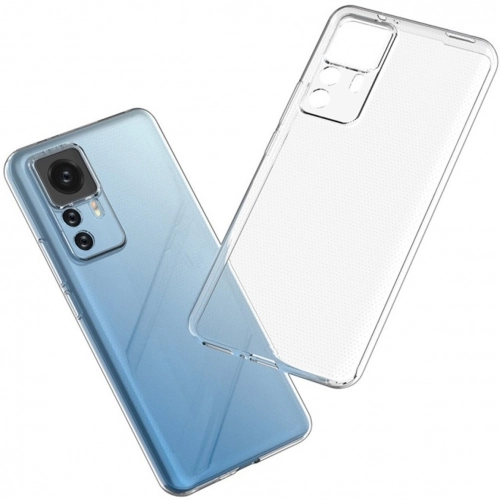 Xiaomi Mi 13T Kılıf Kamera Korumalı Esnek Silikon Kapak - Şeffaf