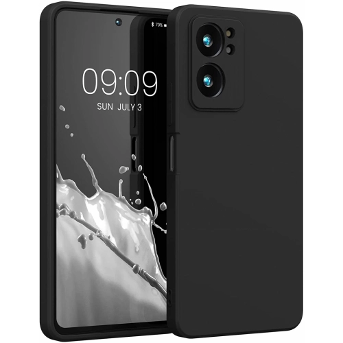 Xiaomi Mi 13T Kılıf Silikon Mat Esnek Kamera Korumalı Biye Kapak - Siyah