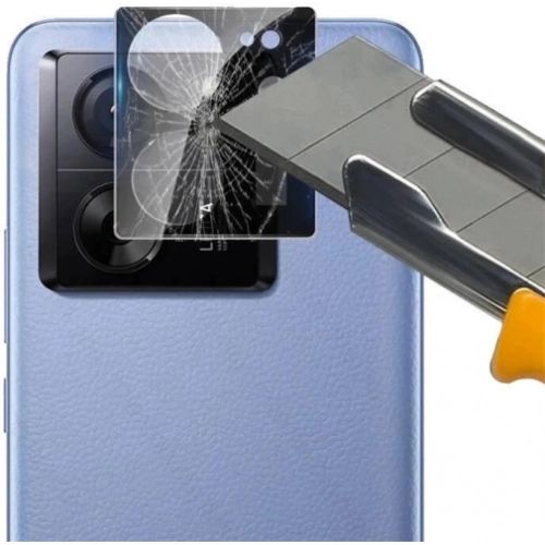 Xiaomi Mi 13T Pro Kamera Lens 3D Koruyucu Cam - Siyah