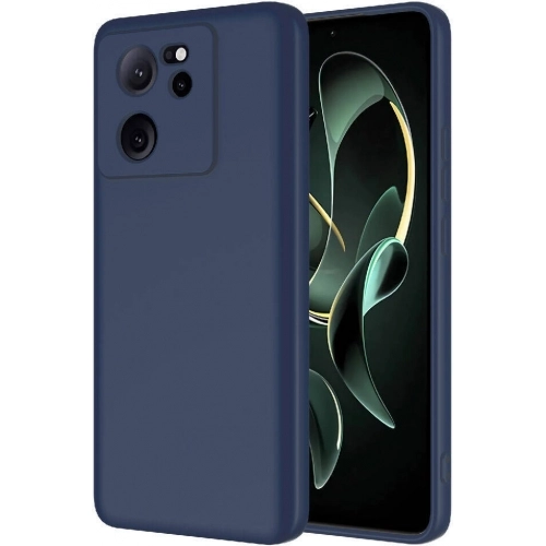 Xiaomi Mi 13T Pro Kılıf İçi Kadife Mat Mara Lansman Silikon Kapak - Kırmızı