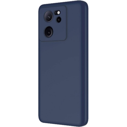 Xiaomi Mi 13T Pro Kılıf İçi Kadife Mat Mara Lansman Silikon Kapak - Koyu Mor