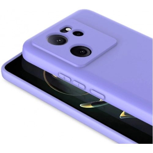 Xiaomi Mi 13T Pro Kılıf İçi Kadife Mat Mara Lansman Silikon Kapak - Koyu Yeşil