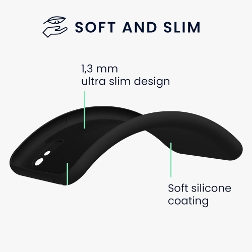 Xiaomi Mi 13T Pro Kılıf İnce Soft Mat Renkli Esnek Silikon Kapak - Lacivert