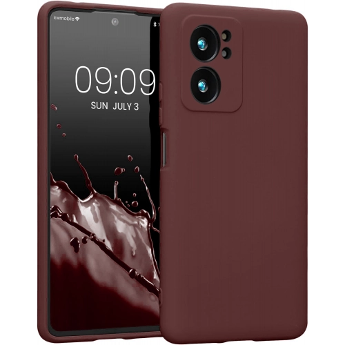 Xiaomi Mi 13T Pro Kılıf İnce Soft Mat Renkli Esnek Silikon Kapak - Mürdüm