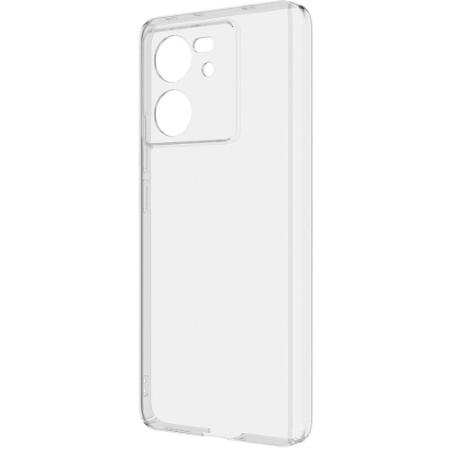 Xiaomi Mi 13T Pro Kılıf Nano Oleofobik Özellikli Sert Arka Yüzey İnce Droga Kapak - Şeffaf