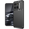 Xiaomi Mi 14 Kılıf Silikon Parmak İzi Bırakmayan Karbon Soft Negro Kapak - Siyah
