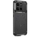 Xiaomi Mi 14 Kılıf Silikon Parmak İzi Bırakmayan Karbon Soft Negro Kapak - Siyah