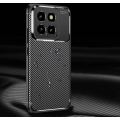 Xiaomi Mi 14 Kılıf Silikon Parmak İzi Bırakmayan Karbon Soft Negro Kapak - Siyah