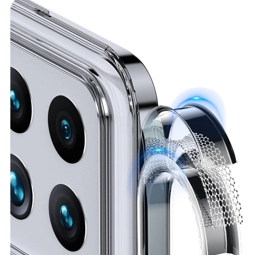 Xiaomi Mi 14 Kılıf Mat Arka Yüzey Wireless Şarj Özellikli Flet Magsafe Kapak - Siyah