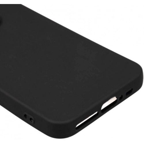 Xiaomi Mi 14 Kılıf Silikon Mat Esnek Kamera Korumalı Biye Kapak - Siyah