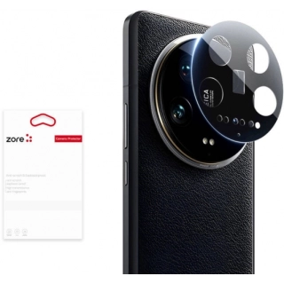 Xiaomi Mi 14 Ultra Kamera Lens 3D Koruyucu Cam  - Siyah