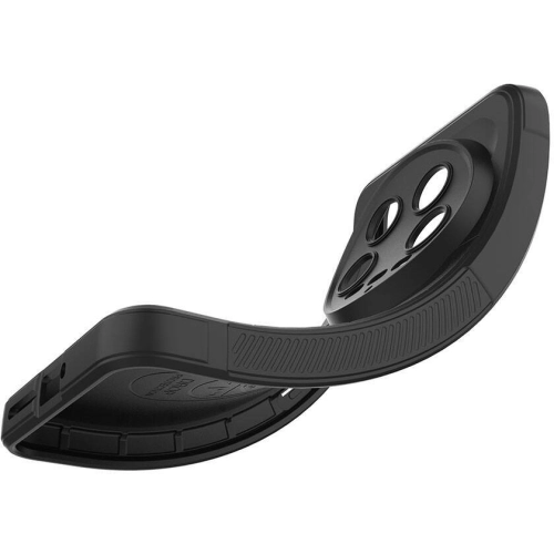 Xiaomi Mi 14 Ultra Kılıf Esnek TPU Oyuklu Arka Yüzey Tasarımlı Zore Etnik Silikon Kapak - Kırmızı