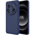 Xiaomi Mi 14 Ultra Kılıf İçi Kadife Mat Mara Lansman Silikon Kapak  - Lacivert