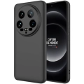 Xiaomi Mi 14 Ultra Kılıf İçi Kadife Mat Mara Lansman Silikon Kapak  - Siyah