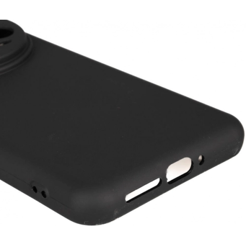 Xiaomi Mi 14 Ultra Kılıf Silikon Mat Esnek Kamera Korumalı Biye Kapak - Siyah