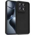 Xiaomi Mi 14T Pro ile Uyumlu Kılıf Kamera Korumalı Silikon Ananas Kapak - Siyah
