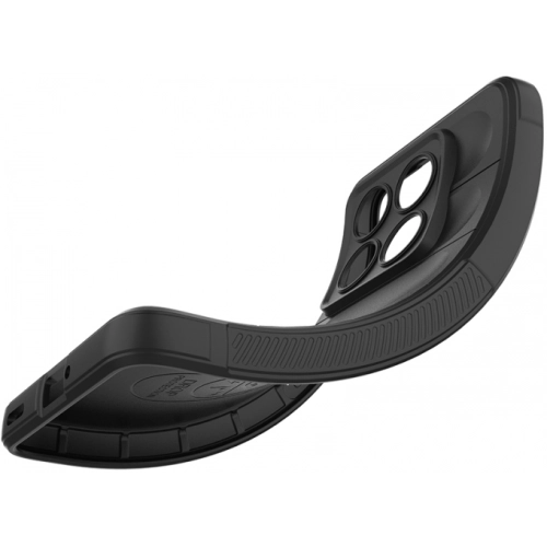 Xiaomi Mi 14T Pro Kılıf Esnek TPU Oyuklu Arka Yüzey Tasarımlı Zore Etnik Silikon Kapak - Lacivert