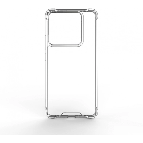 Xiaomi Mi 14T Pro Kılıf Silikon Köşe Korumalı Airbag Darbe Emici Kapak - Şeffaf