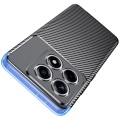 Xiaomi Mi 14T Pro Kılıf Silikon Parmak İzi Bırakmayan Karbon Soft Negro Kapak - Siyah