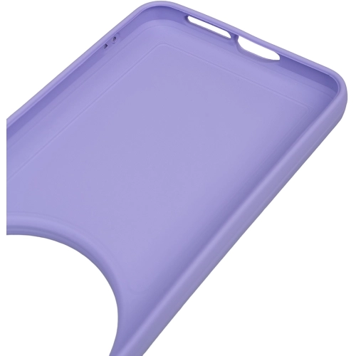 Xiaomi Mi 15 Ultra Kılıf Silikon Mat Esnek Kamera Korumalı Biye Kapak - Lila