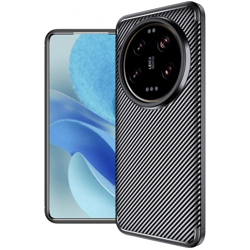 Xiaomi Mi 15 Ultra Kılıf Silikon Parmak İzi Bırakmayan Karbon Soft Negro Kapak - Siyah