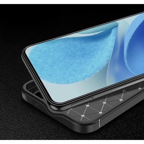 Xiaomi Mi 15 Ultra Kılıf Silikon Parmak İzi Bırakmayan Karbon Soft Negro Kapak - Siyah