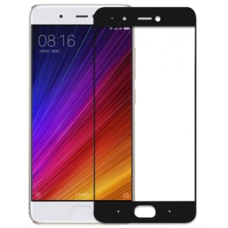 Xiaomi Mi 5s Kırılmaz Cam Tam Kapatan Kenarları Kırılmaya Dayanıklı Cam Ekran Koruyucu - Siyah