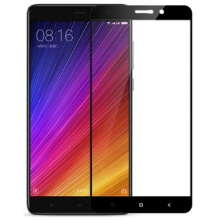 Xiaomi Mi 5s Plus Kırılmaz Cam Tam Kapatan Kenarları Kırılmaya Dayanıklı Cam Ekran Koruyucu - Siyah