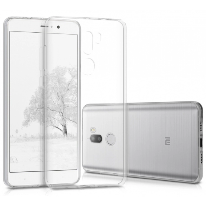 Xiaomi Mi 5s Plus Kılıf Ultra İnce Kaliteli Esnek Silikon 0.2mm - Şeffaf