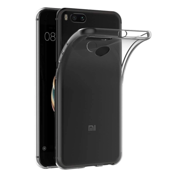 Xiaomi Mi 5X Kılıf Ultra İnce Kaliteli Esnek Silikon 0.2mm - Şeffaf