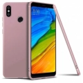 Xiaomi Mi 6X / Xiaomi Mi A2 Kılıf İnce Soft Mat Renkli Esnek Silikon Kapak - Rose Gold