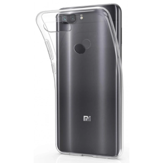 Xiaomi Mi 8 Lite Kılıf Ultra İnce Kaliteli Esnek Silikon 0.2mm - Şeffaf
