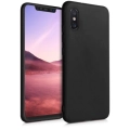 Xiaomi Mi 8 Pro Kılıf İnce Soft Mat Renkli Esnek Silikon Kapak - Siyah