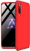 Xiaomi Mi 9 Kılıf 3 Parçalı 360 Tam Korumalı Rubber AYS Kapak  - Kırmızı