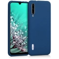 Xiaomi Mi 9 Lite Kılıf İnce Soft Mat Renkli Esnek Silikon Kapak - Lacivert